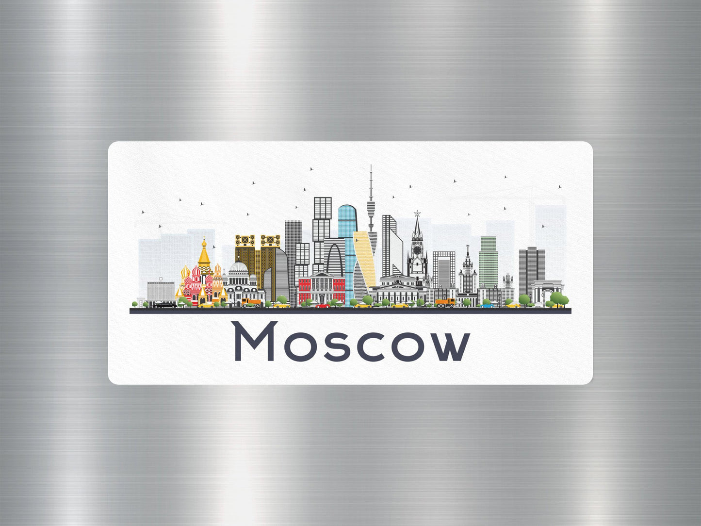 Wholesale Moscow Travel Sticker