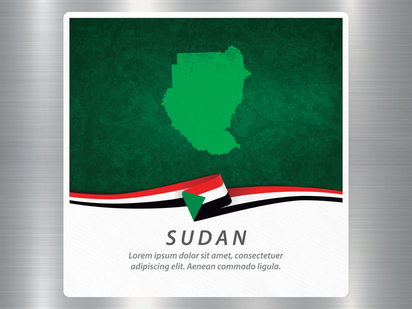 Wholesale Sudan Travel Sticker