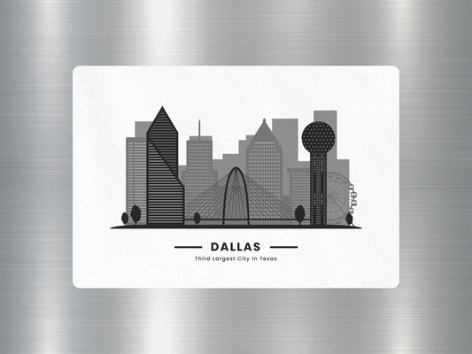 Wholesale Dallas Travel Sticker