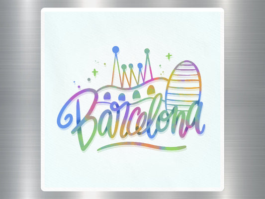 Wholesale Barcelona Travel Sticker