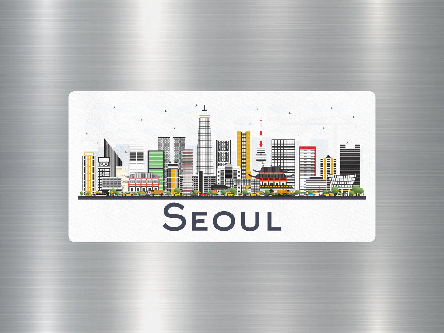 Wholesale Seoul Travel Sticker