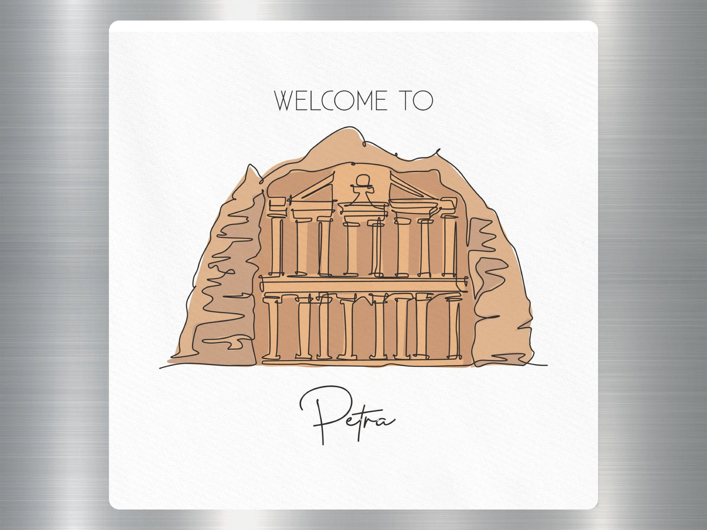 Wholesale Welcome to Petra Travel Sticker