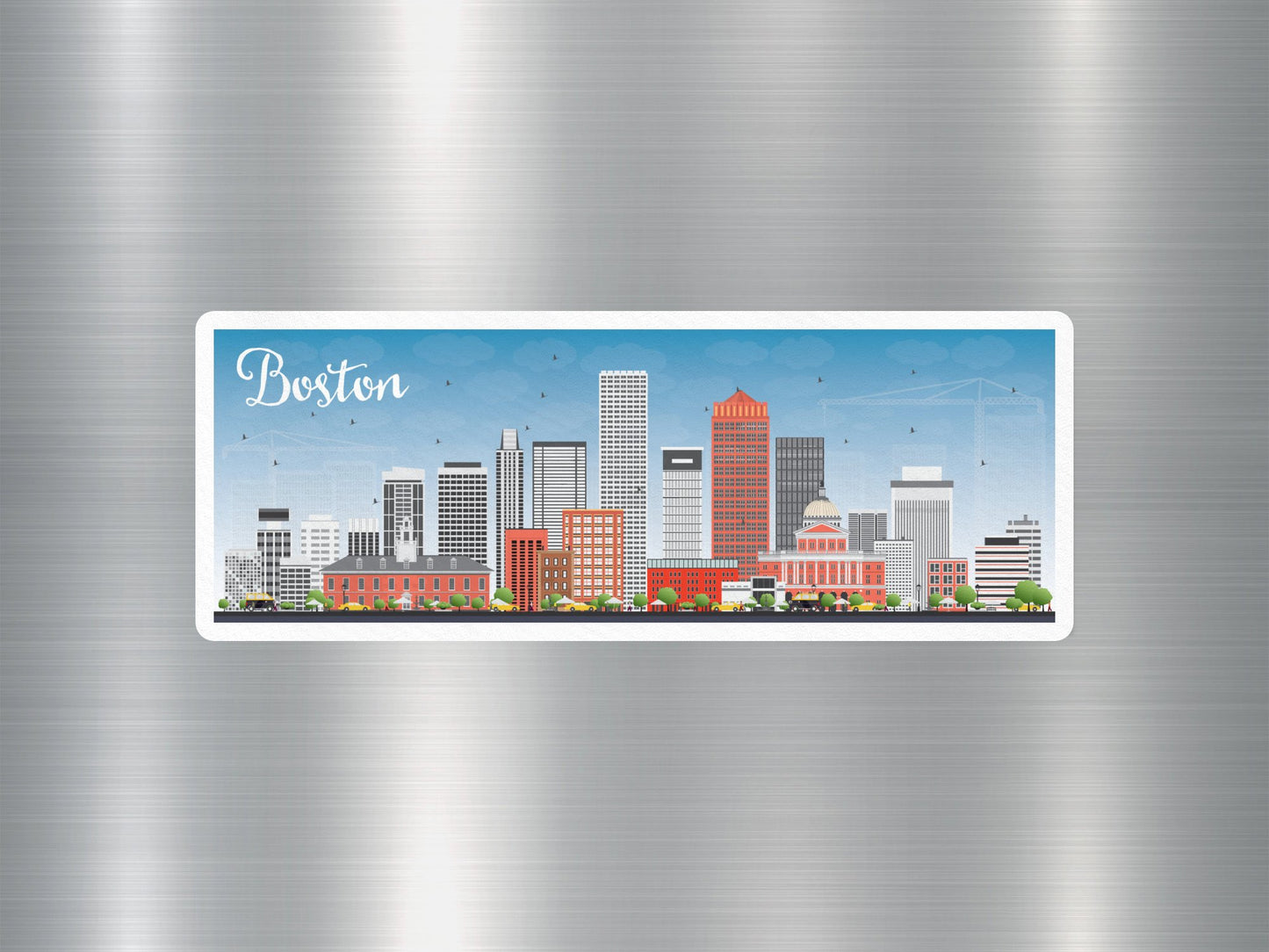 Wholesale Boston Travel Sticker