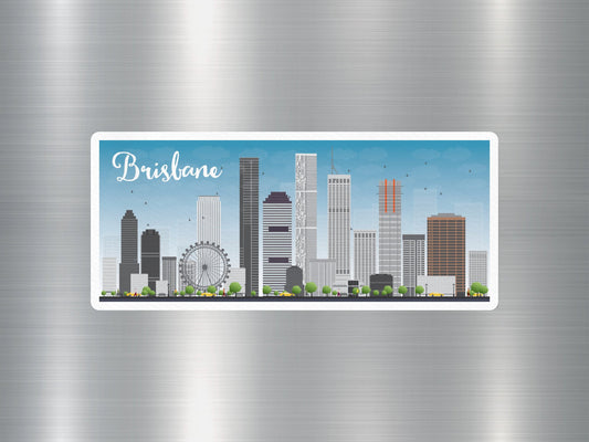 Wholesale Brisbane Travel Sticker