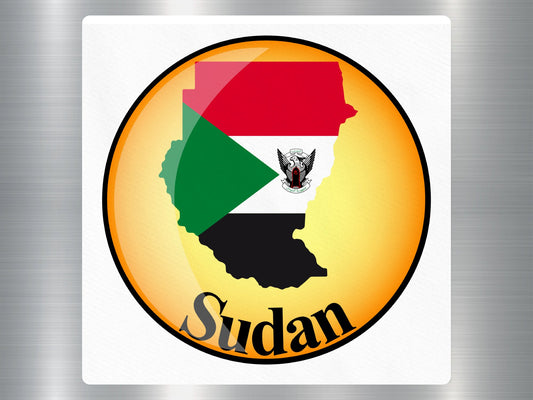 Wholesale Sudan Travel Sticker