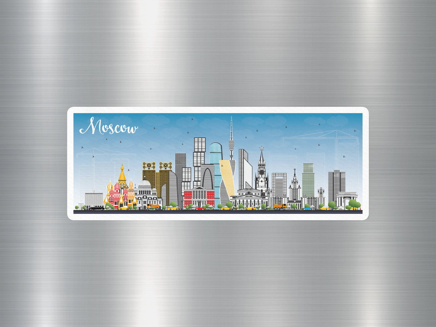 Wholesale Moscow Travel Sticker