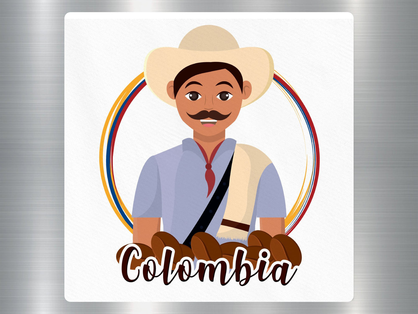 Wholesale Colombia Travel Sticker