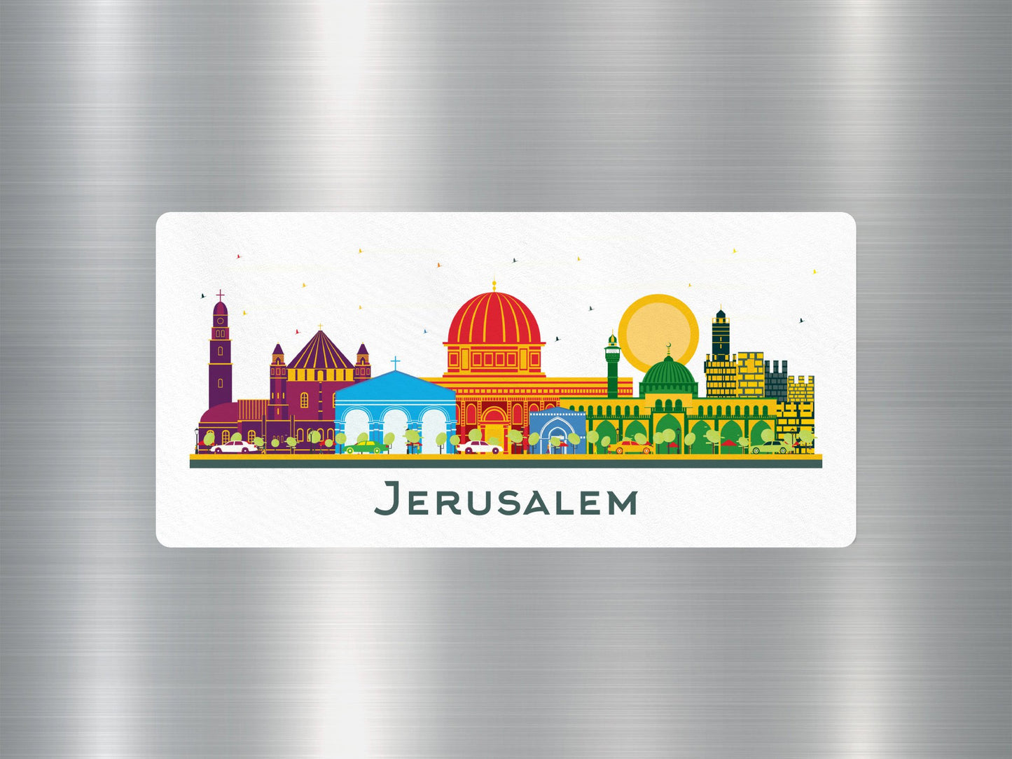 Wholesale Jerusalem Travel Sticker