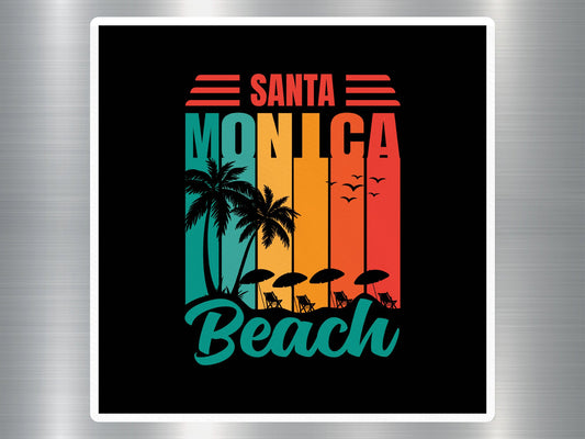 Wholesale Santa Monica Beach Travel Sticker