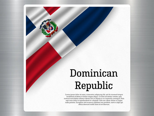 Wholesale Dominican Republic Travel Sticker