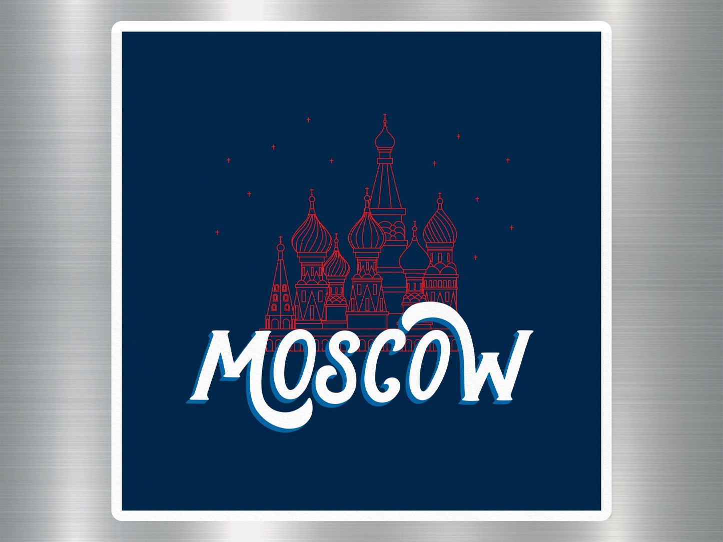 Wholesale Moscow Travel Sticker