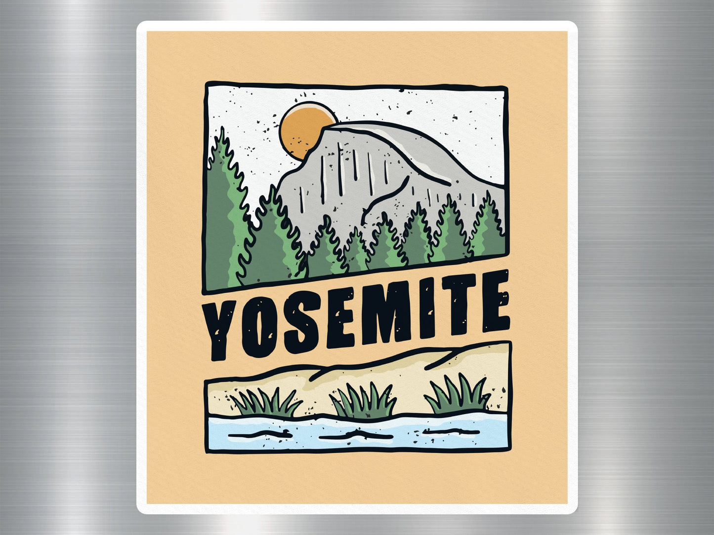 Wholesale Yosemite Travel Sticker