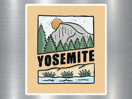 Wholesale Yosemite Travel Sticker