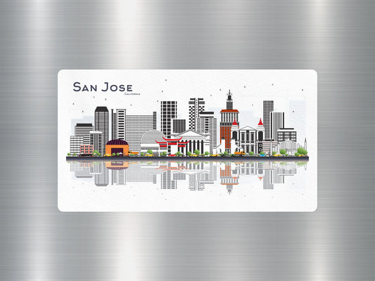 San Jose California Travel Sticker