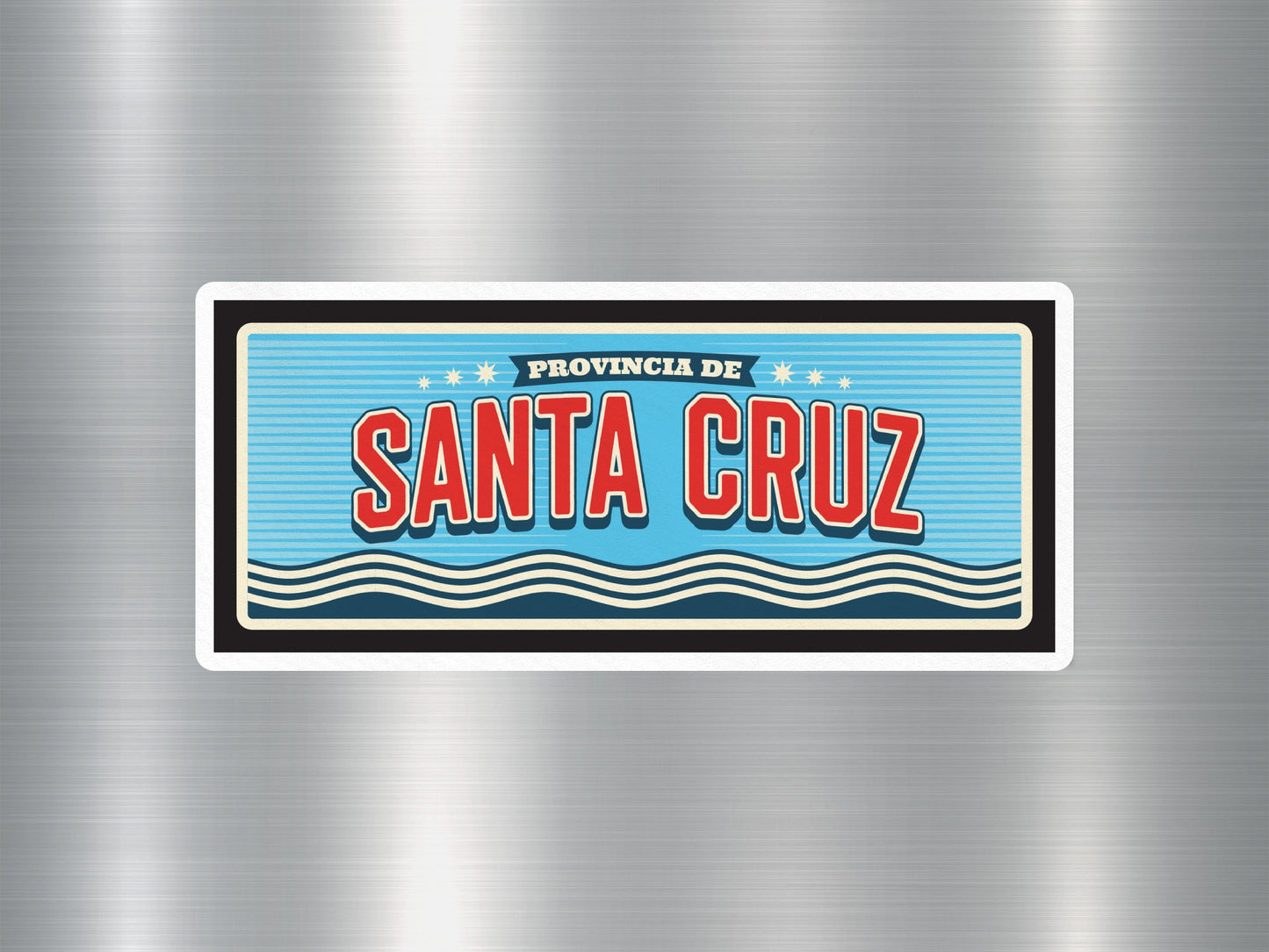 Wholesale Santa Cruz Travel Sticker
