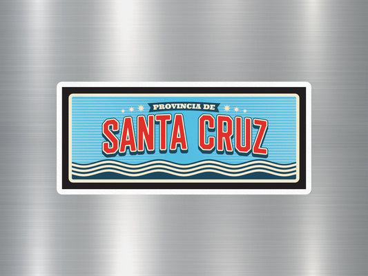 Wholesale Santa Cruz Travel Sticker