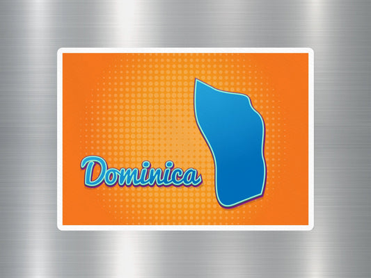 Wholesale Dominica Travel Sticker
