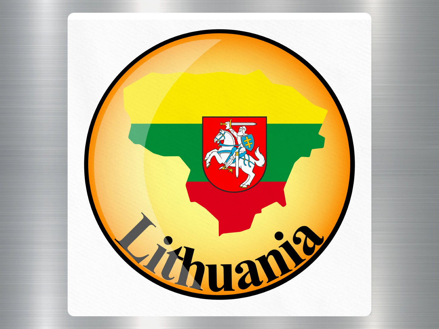 Wholesale Lithuania Travel Sticker