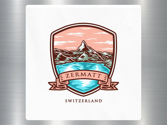 Wholesale Zermatt Switzerland Travel Sticker