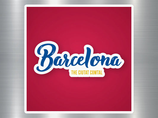 Wholesale Barcelona the Ciutat Comtal Travel Sticker
