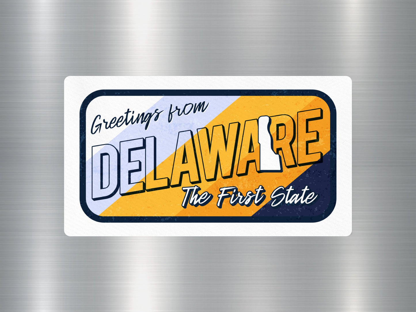 Wholesale Greetings from Delaware Travel Sticker