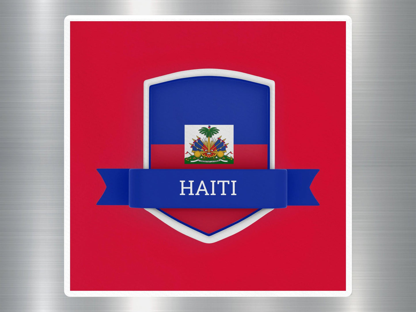 Wholesale Haiti Travel Sticker