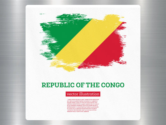 Wholesale Republic of the Congo Travel Sticker
