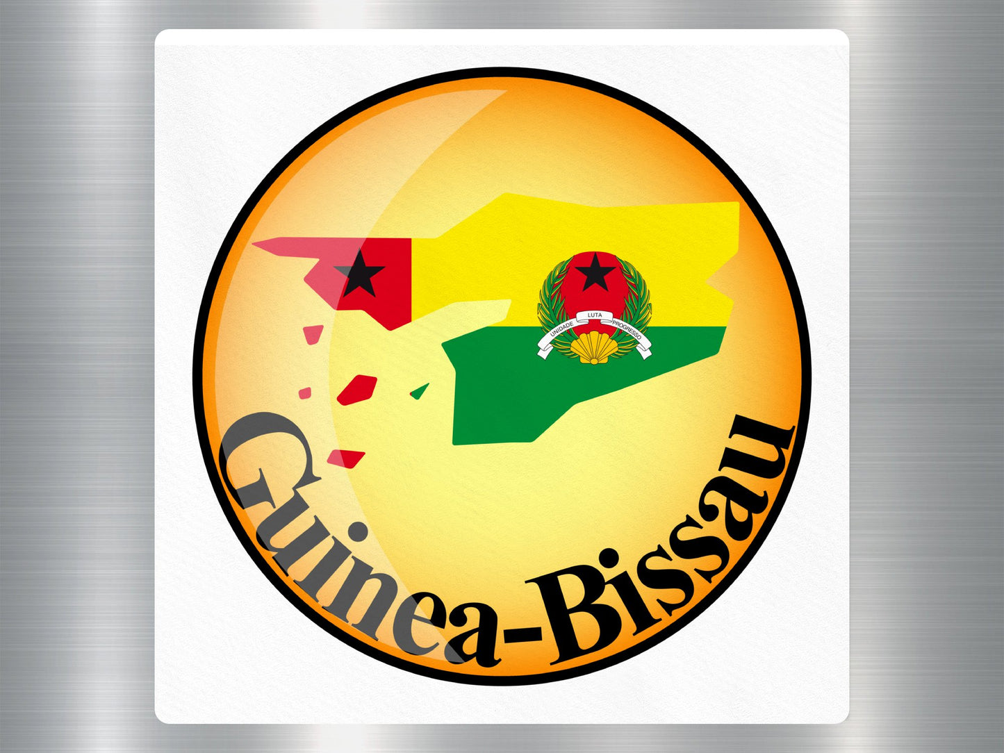 Wholesale Guinea - Bissau Travel Sticker