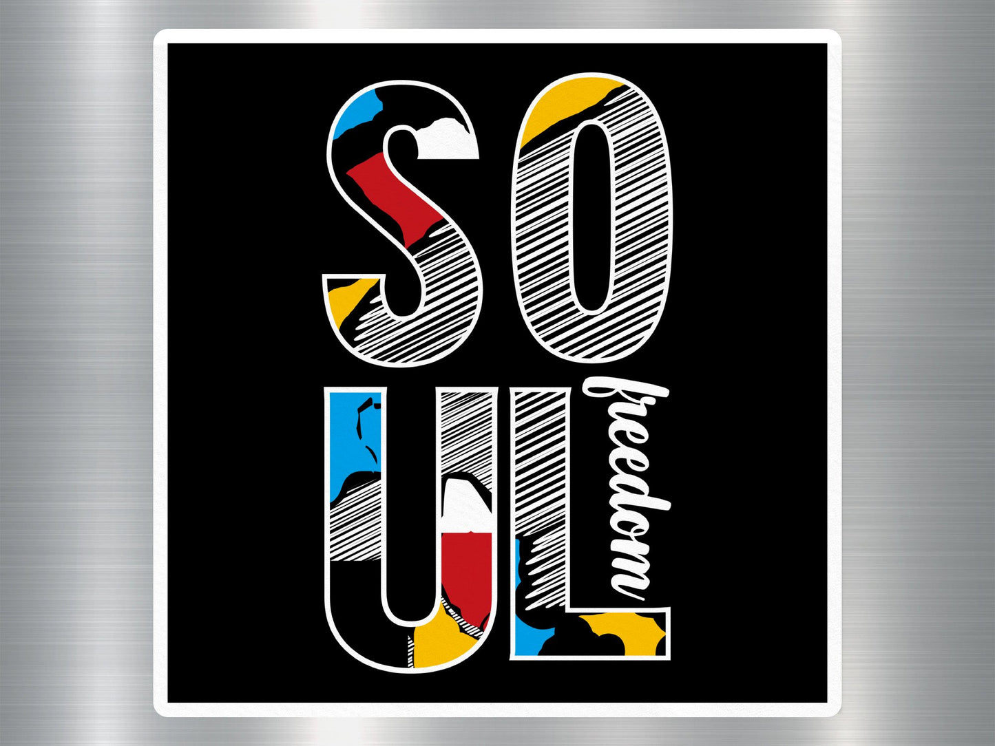 Wholesale Soul Freedom Travel Sticker