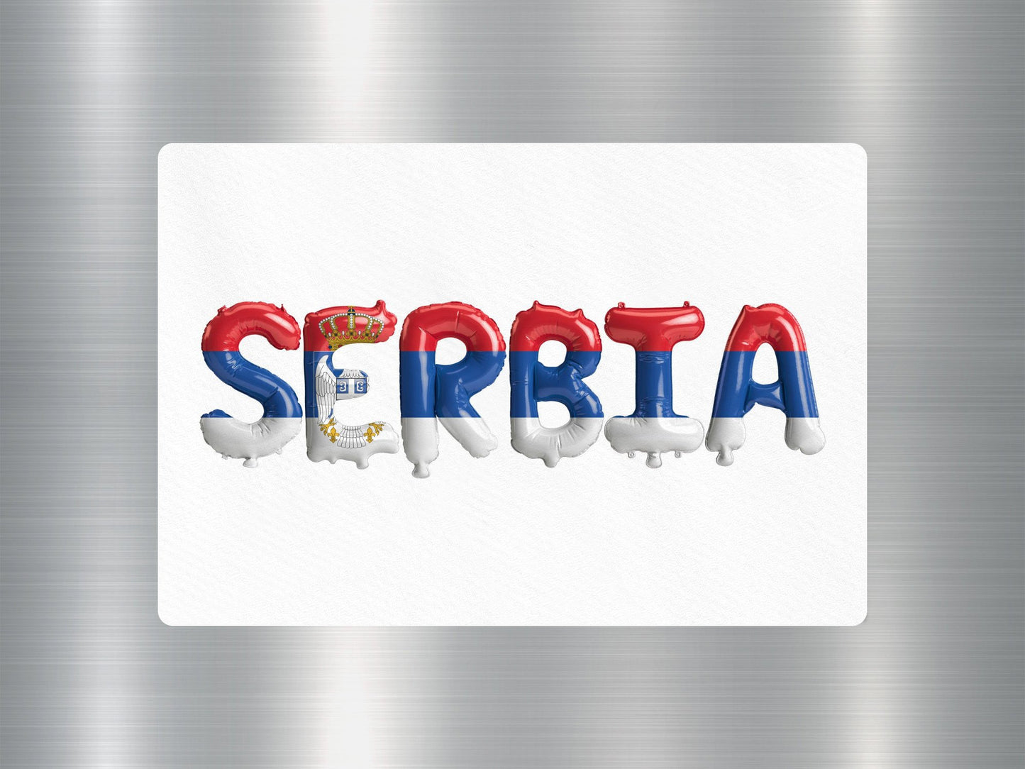 Wholesale Serbia Travel Sticker