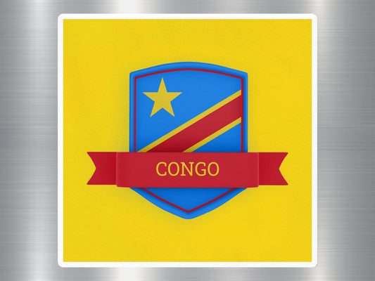 Wholesale Congo Travel Sticker