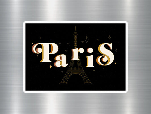 Wholesale Paris Travel Sticker
