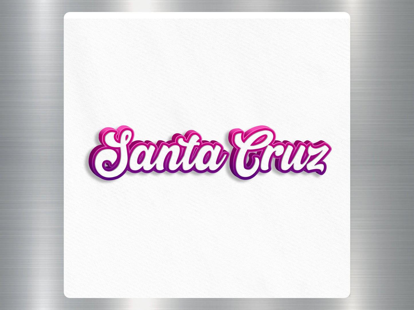 Wholesale Santa Cruz Travel Sticker