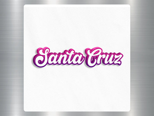 Wholesale Santa Cruz Travel Sticker