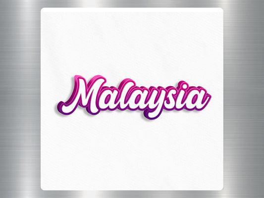 Wholesale Malaysia Travel Sticker