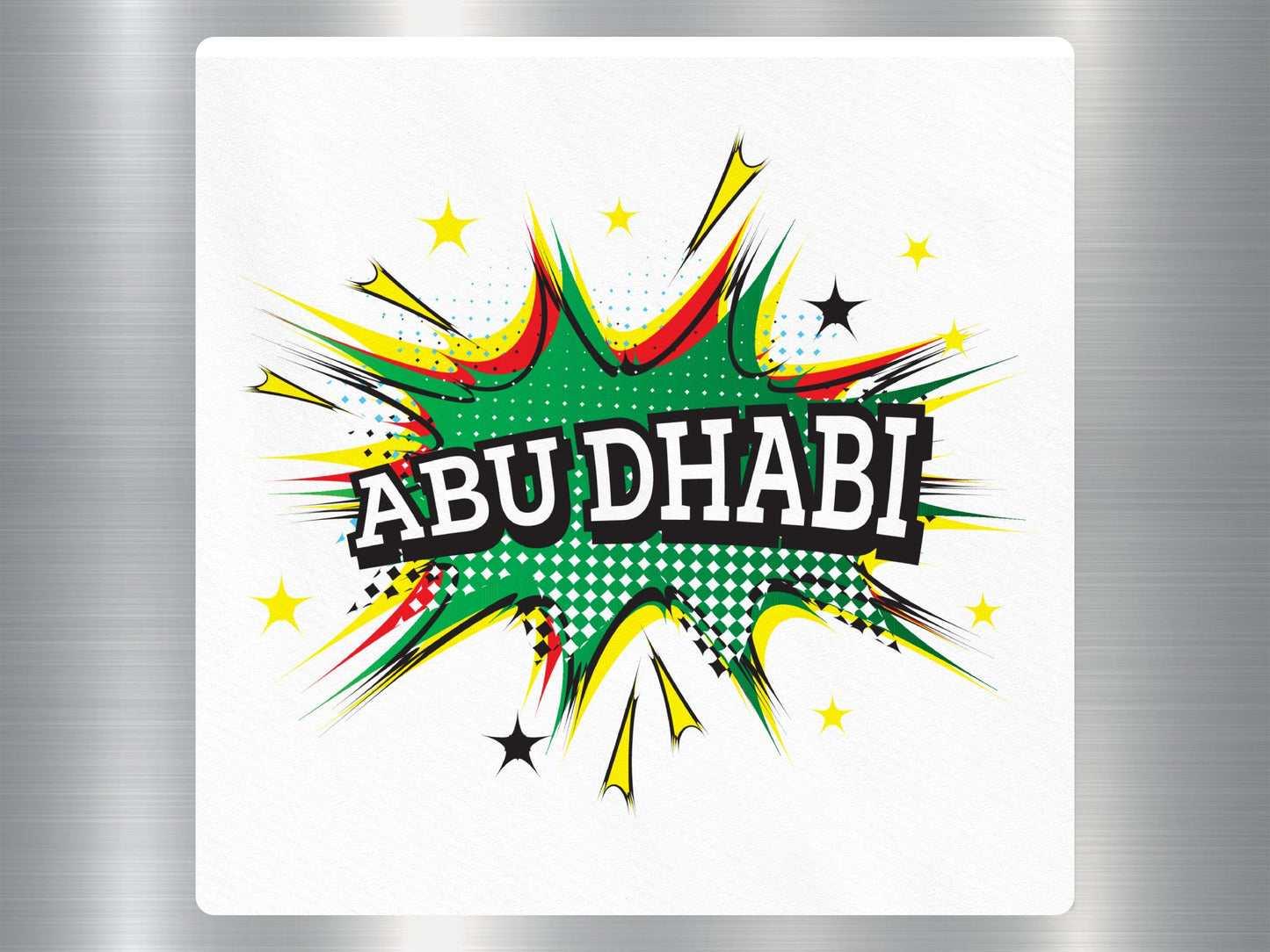 Wholesale Abu Dhabi Travel Sticker