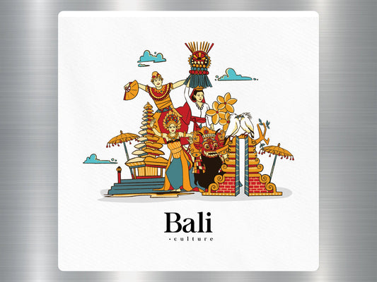 Wholesale Bali Culture Travel Sticker
