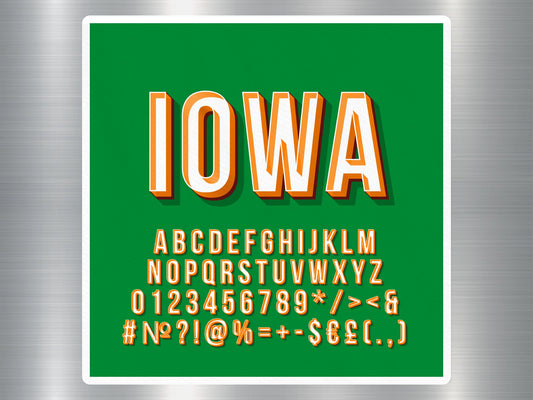 Wholesale Lowa Travel Sticker