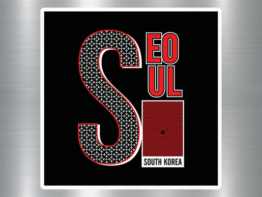 Wholesale Seoul South Korea Travel Sticker