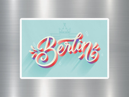 Wholesale Berlin Travel Sticker