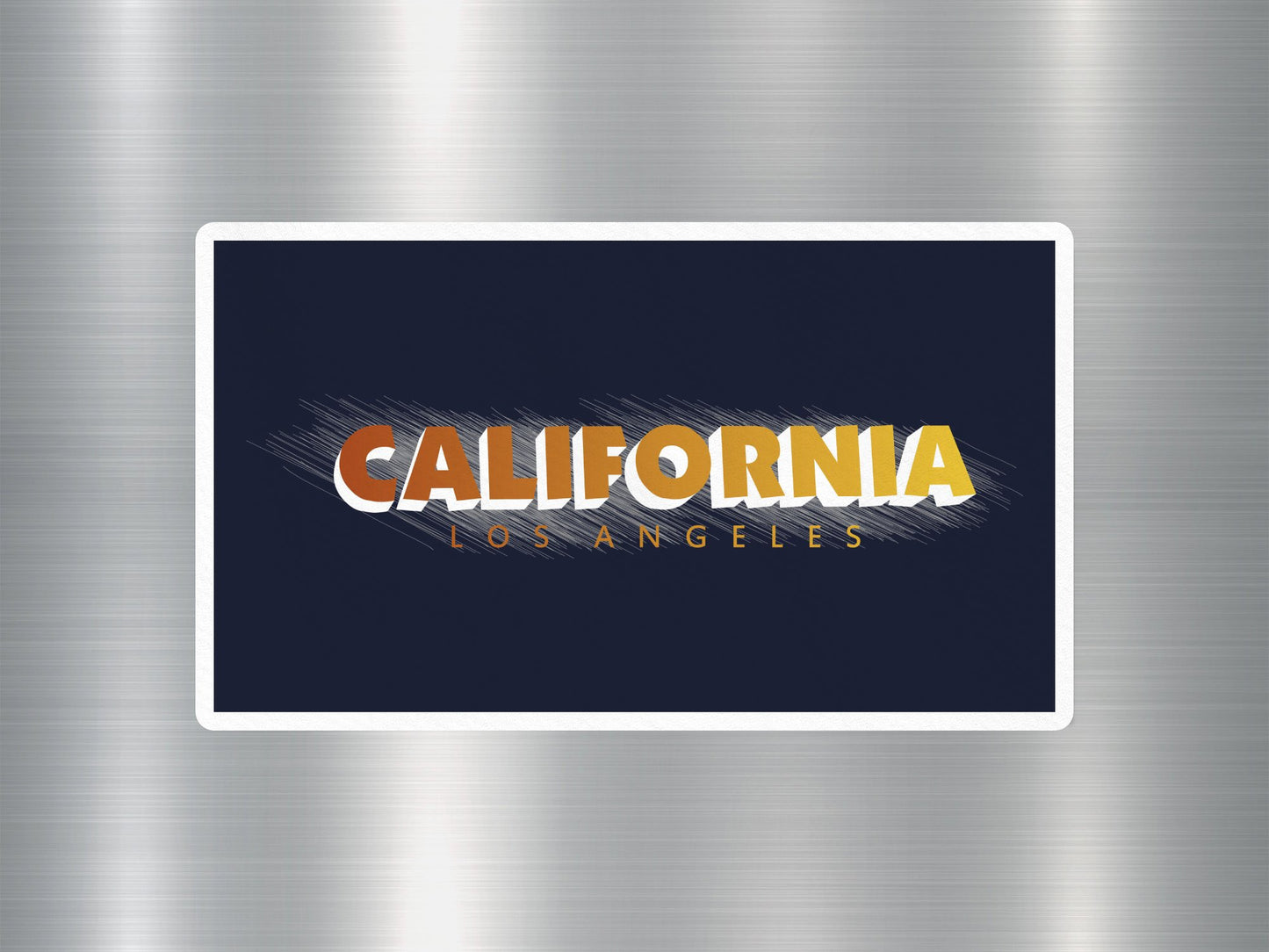 California Los Angeles Travel Sticker