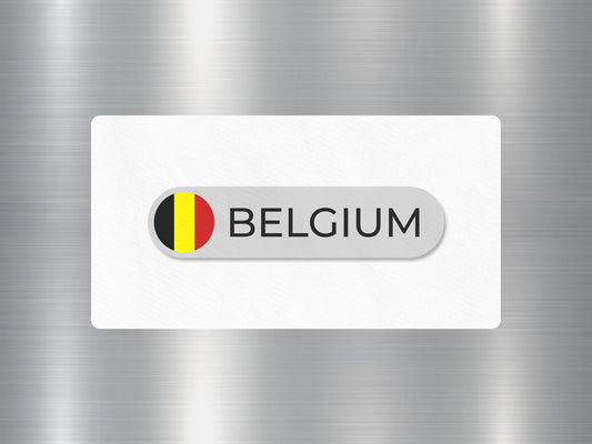 Wholesale Belgium Travel Sticker