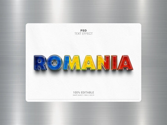 Wholesale Romania Travel Sticker