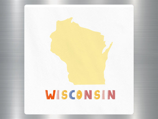 Wholesale Wisconsin Travel Sticker