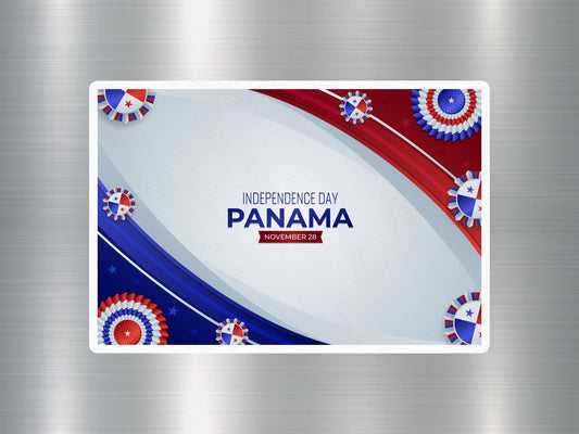 Wholesale November 28 Independence Day of Panama Travel Sticker