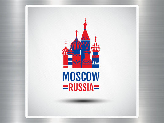 Wholesale Moscow Russia Travel Sticker