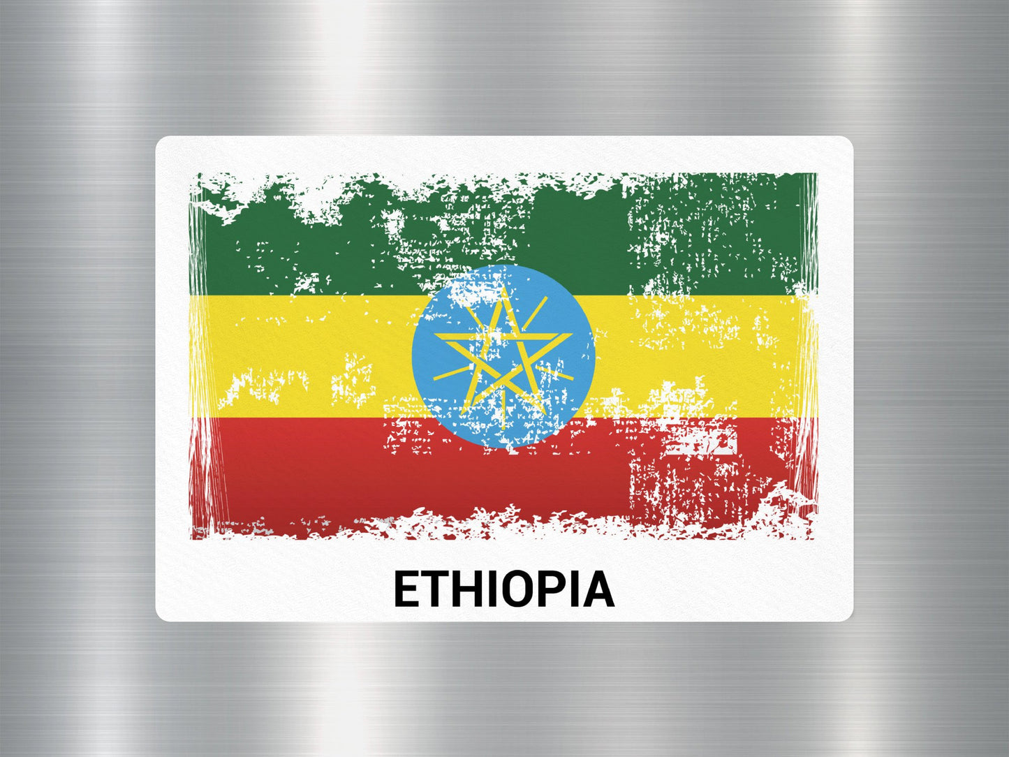 Wholesale Ethiopia Travel Sticker