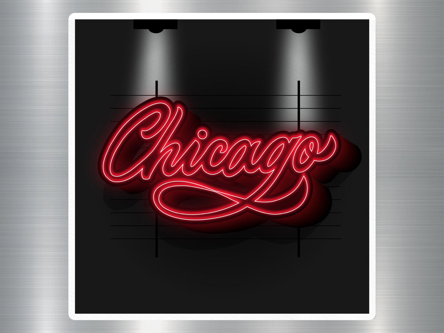 Wholesale Chicago Travel Sticker