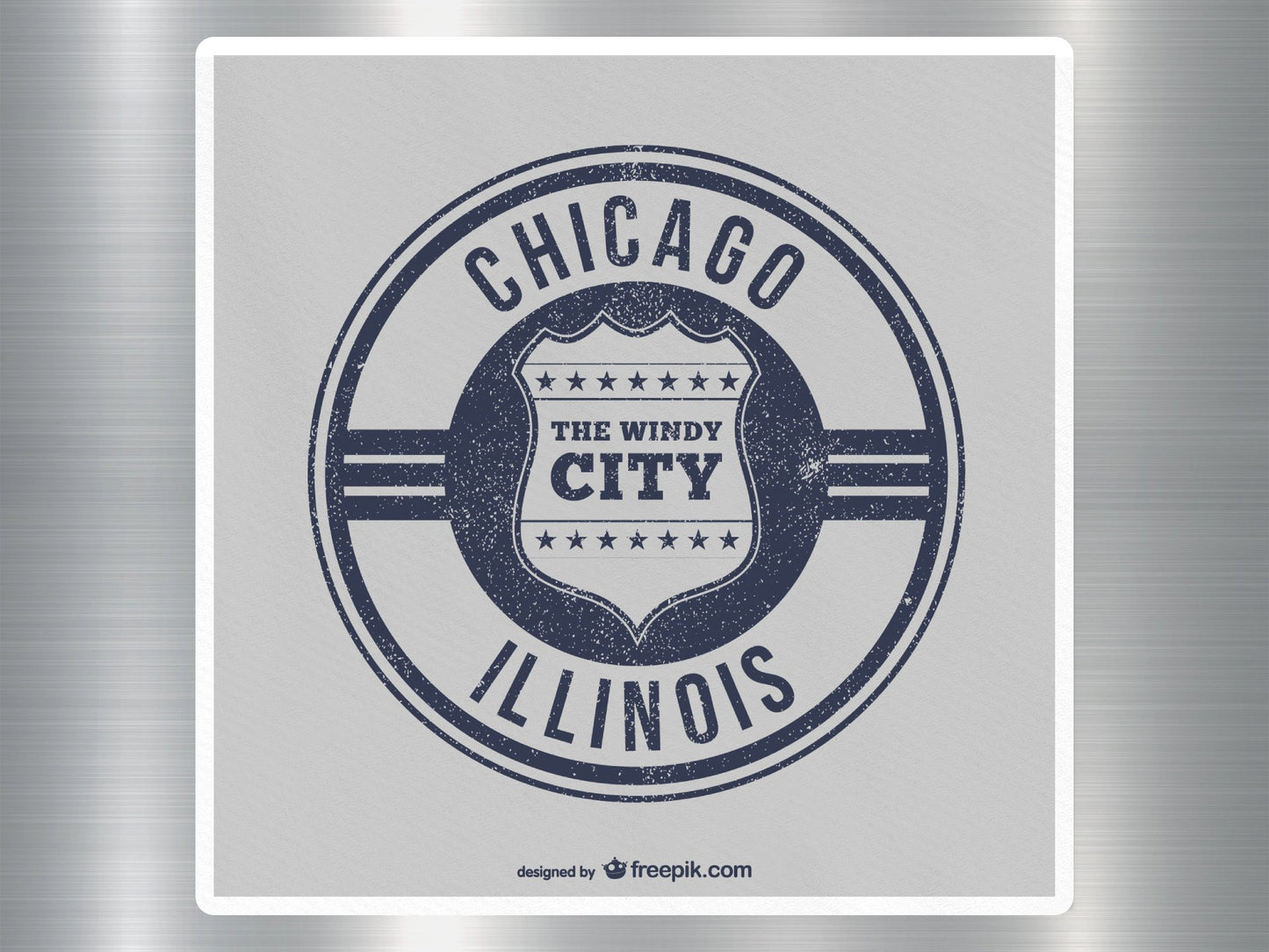 Wholesale Chicago the Windy City Illinois Travel Sticker