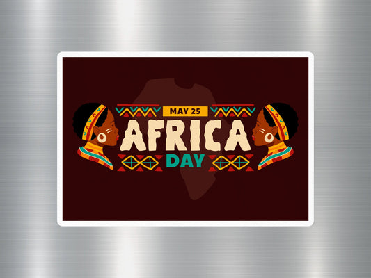 Wholesale May 25 Africa Day Travel Sticker